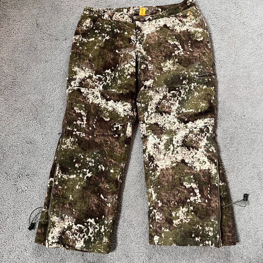 WOMEN'S SHE OUTDOORS THERMOLITE INSULATED CAMO HUNTING PANTS TIMBER TRUE STRATA